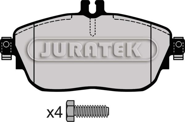 Juratek JCP8131 - Тормозные колодки, дисковые, комплект autosila-amz.com