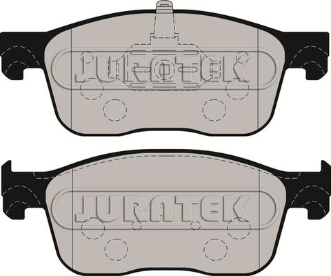 Juratek JCP8174 - Тормозные колодки, дисковые, комплект autosila-amz.com