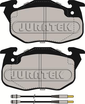 Juratek JCP393 - Тормозные колодки, дисковые, комплект autosila-amz.com