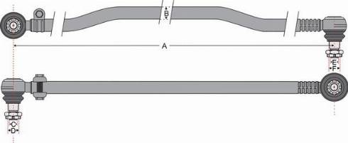 Juratek JSS1191A - Рулевая тяга autosila-amz.com