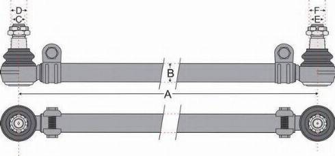 Juratek JSS1181 - Рулевая тяга autosila-amz.com