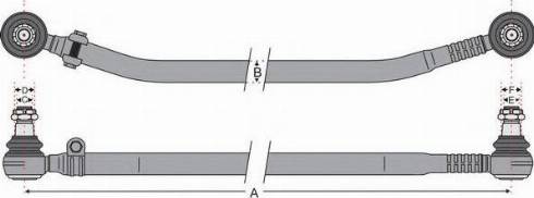 Juratek JSS1319 - Рулевая тяга autosila-amz.com