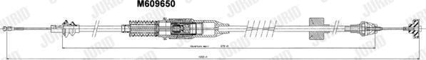 Jurid 422759J - Трос, управление сцеплением autosila-amz.com