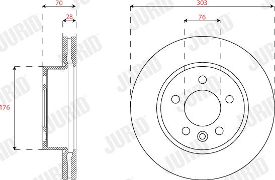 Jurid 569276J - Автодеталь autosila-amz.com