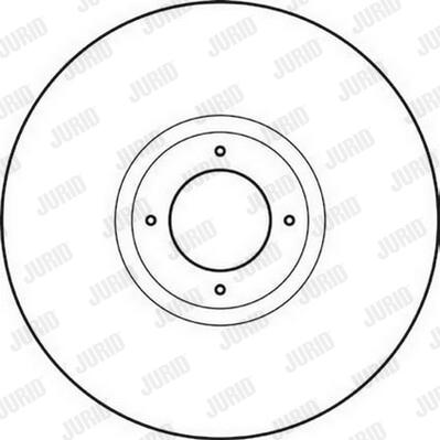 Jurid 561623JC-1 - Тормозной диск autosila-amz.com