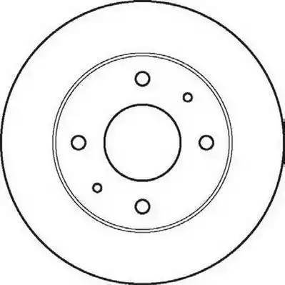 Magneti Marelli 353611519240 - Тормозной диск autosila-amz.com