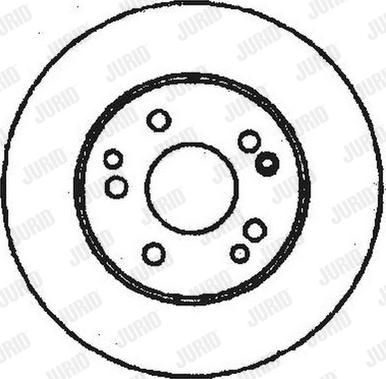 Denckermann B130287 - Тормозной диск autosila-amz.com