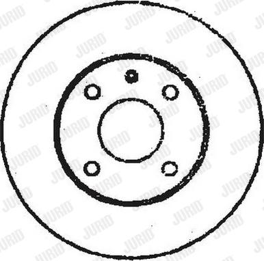 Jurid 561275J-1 - Тормозной диск autosila-amz.com