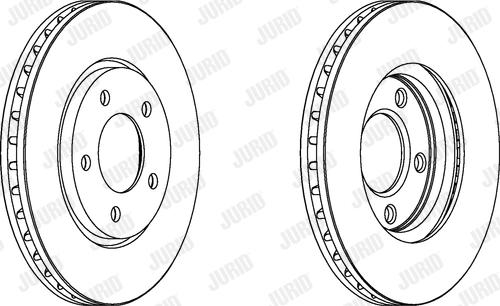 Jurid 563030JC - ДИСК ТОРМОЗНОЙ autosila-amz.com