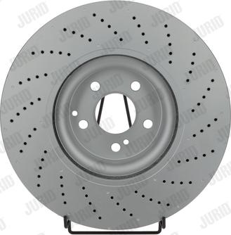Jurid 563186JC-1 - Тормозной диск autosila-amz.com