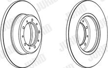 Jurid 562968JC - Тормозной диск autosila-amz.com
