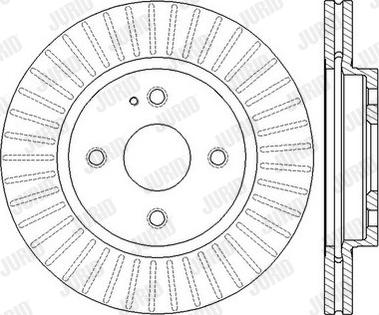 Jurid 562564JC - диск тормозной перед. Maz autosila-amz.com