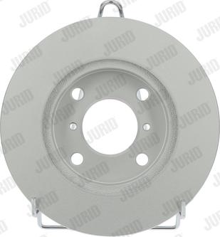 Jurid 562167JC - Тормозной диск autosila-amz.com