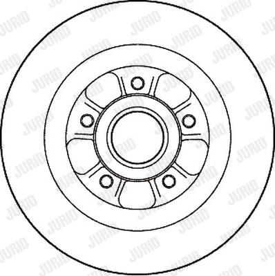 BOSCH 0986479683 - Тормозной диск autosila-amz.com