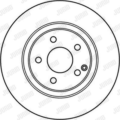 BENDIX 521711 - Тормозной диск autosila-amz.com