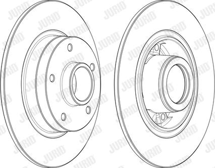 QUARO QD6271 - Тормозной диск autosila-amz.com