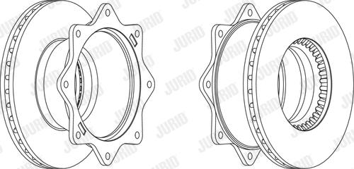 Jurid 567114J - Тормозной диск autosila-amz.com