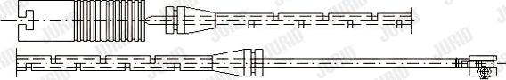 Jurid 581369 - Сигнализатор, износ тормозных колодок autosila-amz.com