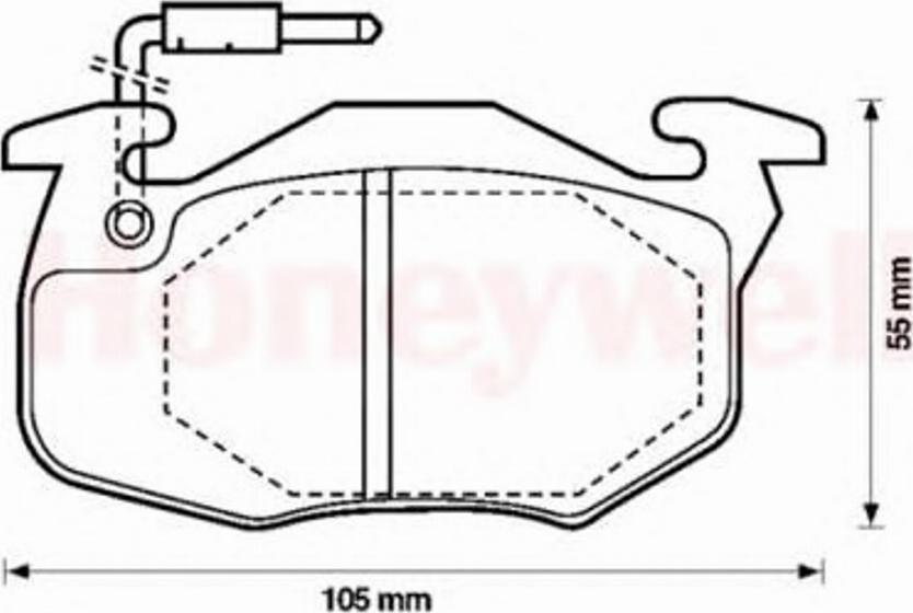 Jurid 571525JAS - Тормозные колодки, дисковые, комплект autosila-amz.com