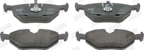 Jurid 571387J - Тормозные колодки, дисковые, комплект autosila-amz.com