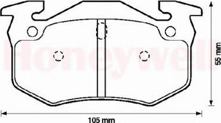 Jurid 571747J-AS - Тормозные колодки, дисковые, комплект autosila-amz.com