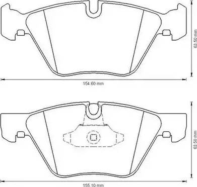 Jurid 573151J-AS - Тормозные колодки, дисковые, комплект autosila-amz.com