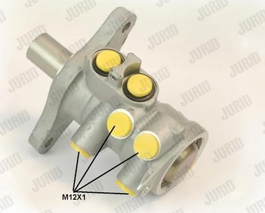 Jurid 133153J - Главный тормозной цилиндр autosila-amz.com