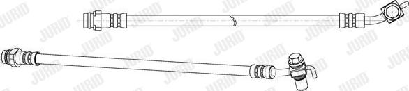 Jurid 173199J - Тормозной шланг autosila-amz.com
