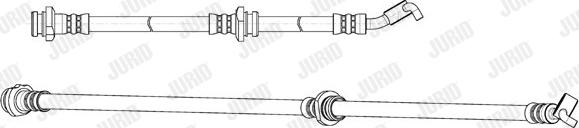 Jurid 173139J - Тормозной шланг autosila-amz.com