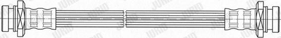 Jurid 173226J - Тормозной шланг autosila-amz.com