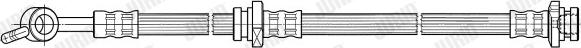 Jurid 172695J - Тормозной шланг autosila-amz.com