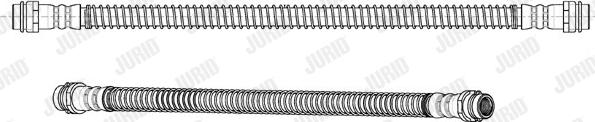 Jurid 172841J - Тормозной шланг autosila-amz.com