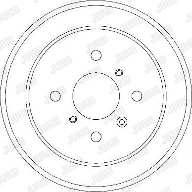 Jurid 329316J - Тормозной барабан autosila-amz.com