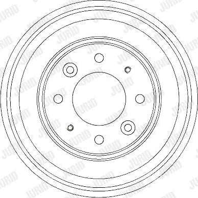 Jurid 329335J - Тормозной барабан autosila-amz.com