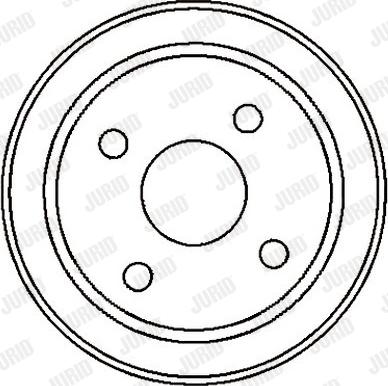 Jurid 329251J - Тормозной барабан autosila-amz.com