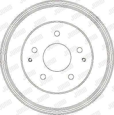 Jurid 329285J - Тормозной барабан autosila-amz.com