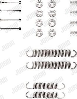 Jurid 771059J - Комплектующие, барабанный тормозной механизм autosila-amz.com