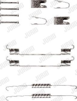 Jurid 771293J - Комплектующие, барабанный тормозной механизм autosila-amz.com