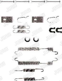 Jurid 771229J - Комплектующие, барабанный тормозной механизм autosila-amz.com