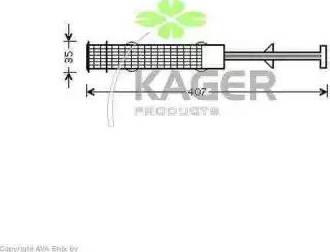 Kager 945438 - Осушитель, кондиционер autosila-amz.com