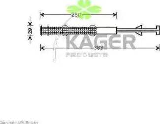 Kager 94-5585 - Осушитель, кондиционер autosila-amz.com