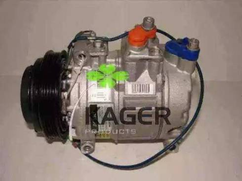 Kager 920476 - Компрессор кондиционера autosila-amz.com