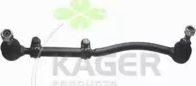 Kager 410451 - Наконечник рулевой тяги, шарнир autosila-amz.com