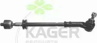 Kager 410408 - Наконечник рулевой тяги, шарнир autosila-amz.com