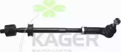 Kager 410243 - Наконечник рулевой тяги, шарнир autosila-amz.com