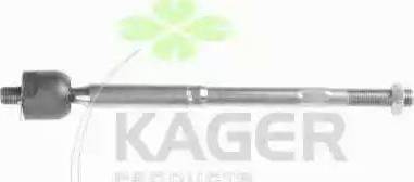 Kager 411046 - Осевой шарнир, рулевая тяга autosila-amz.com