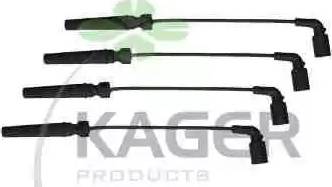 Kager 64-0078 - Комплект проводов зажигания autosila-amz.com