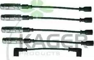 Kager 64-0303 - Комплект проводов зажигания autosila-amz.com