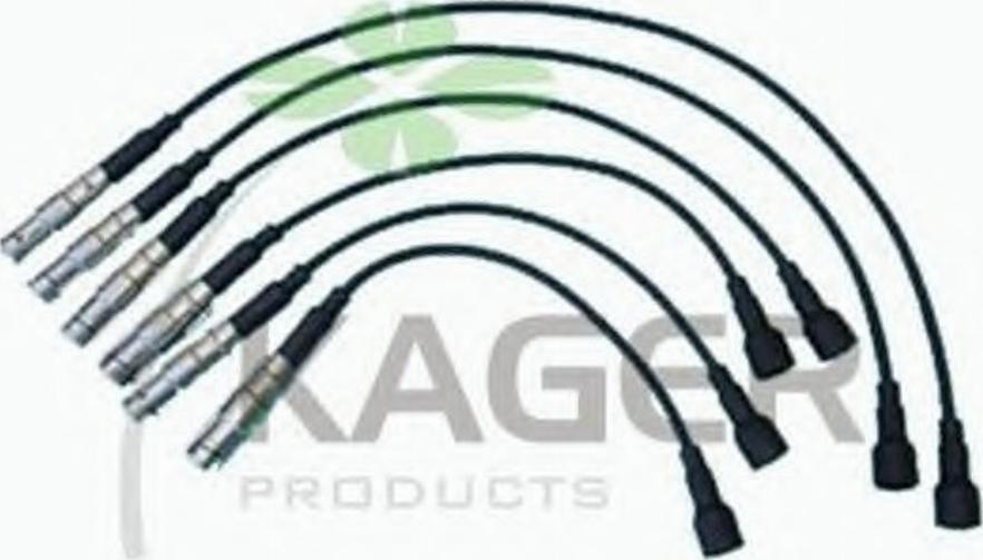 Kager 64-0245 - Комплект проводов зажигания autosila-amz.com