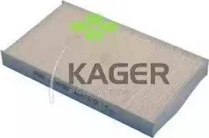 Kager 09-0053 - Фильтр воздуха в салоне autosila-amz.com